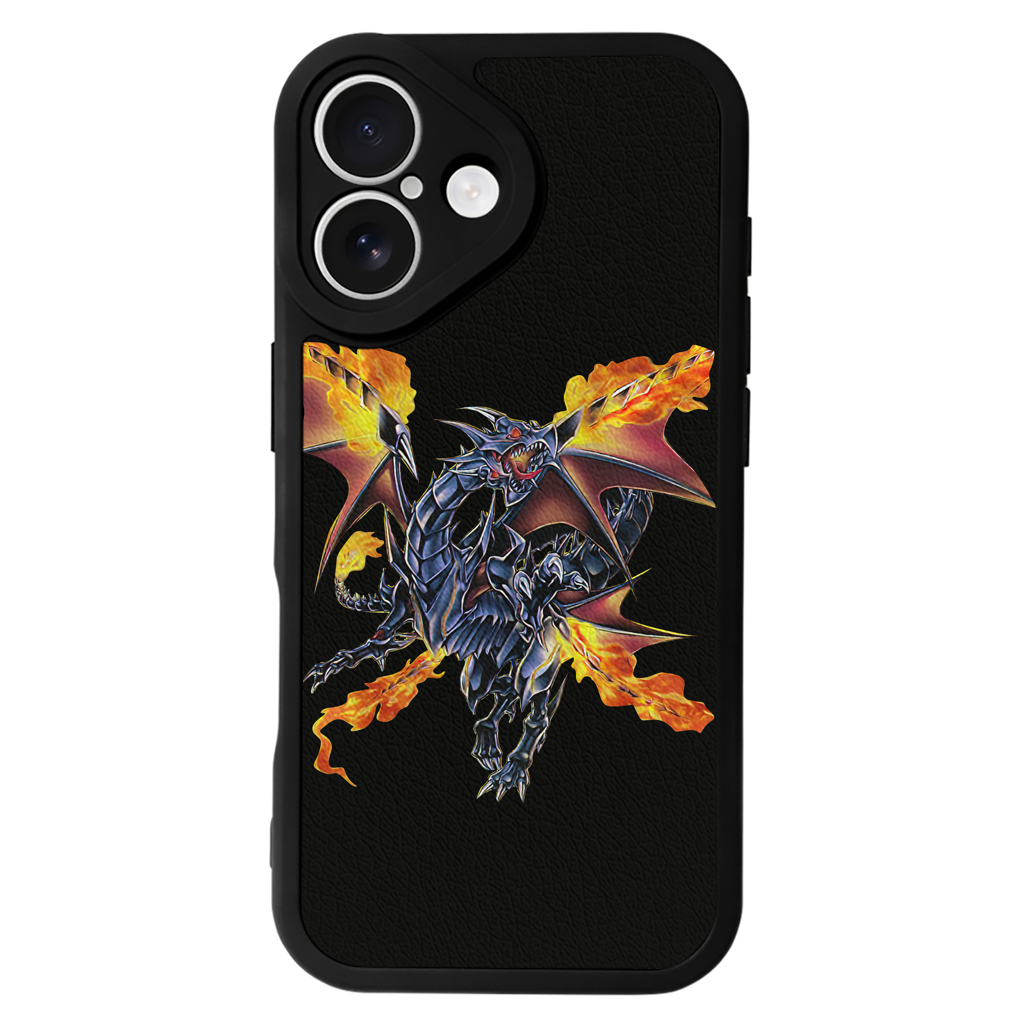 （画像用） 遊☆戯☆王 Yu-Gi-Oh! 【iPhone 16シリーズ対応】シリコンスマホケース（レザー調） 材質：シリコン